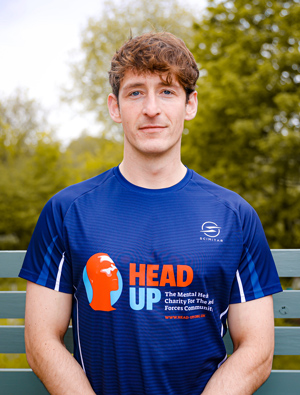 Mental Health Support For UK Military Personnel in UK George Dagnall Head Up tshirt